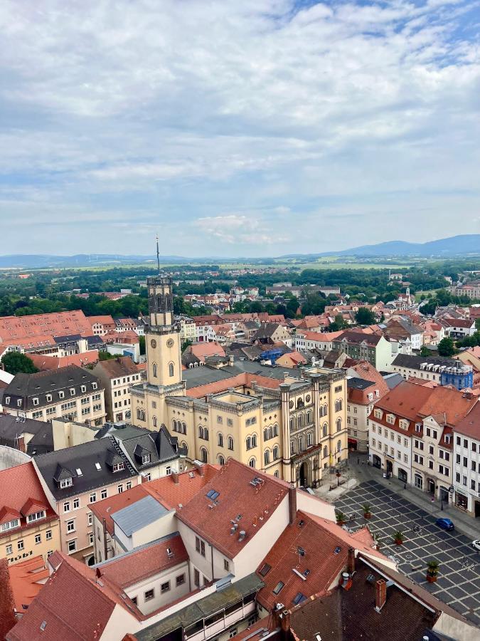 Stilvolles Apartment Im Zentrum Zittau Esterno foto