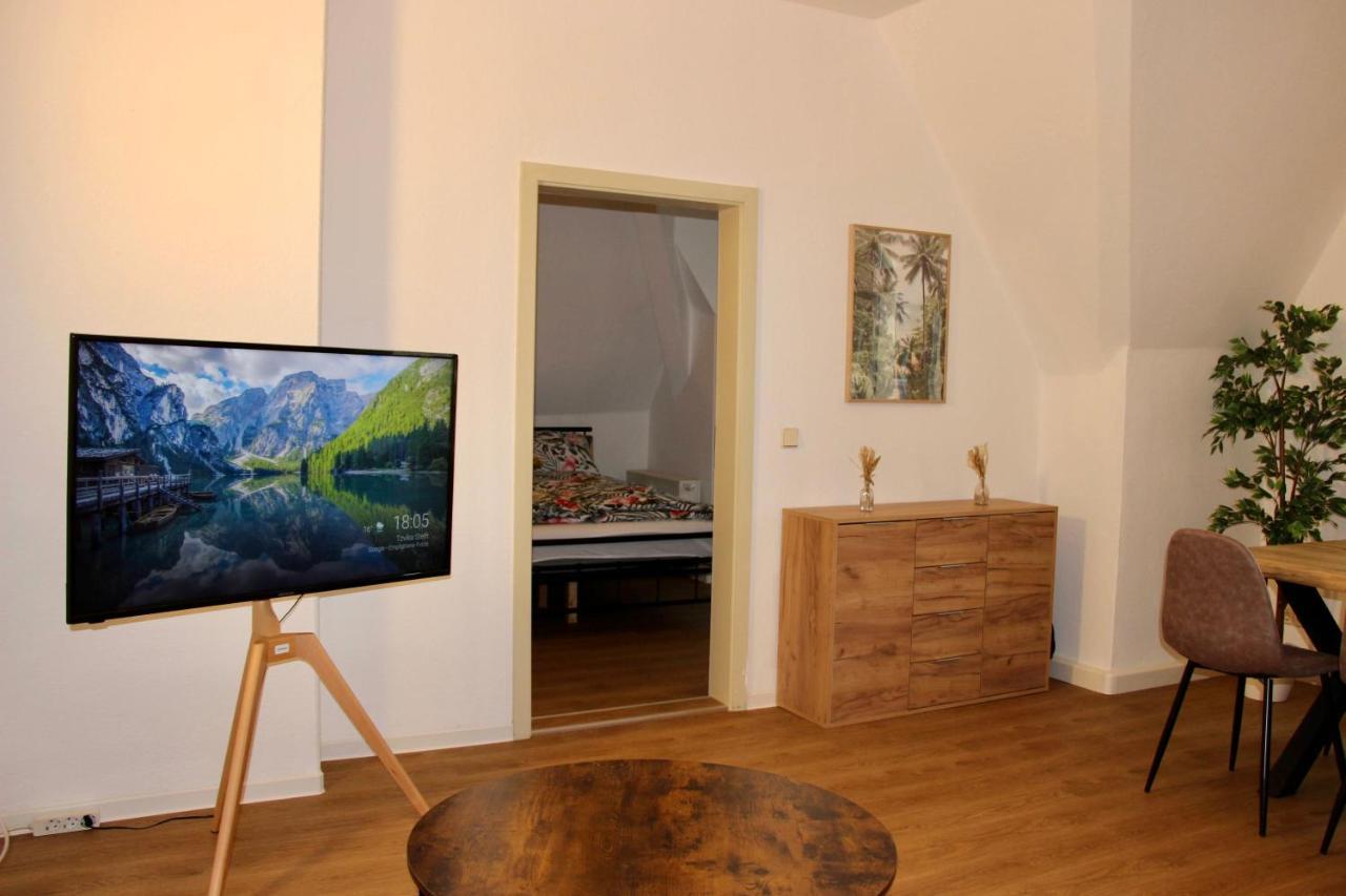 Stilvolles Apartment Im Zentrum Zittau Esterno foto