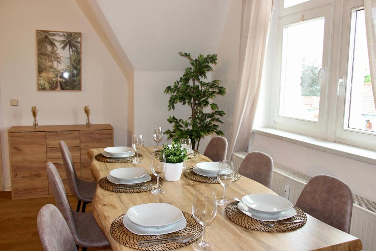 Stilvolles Apartment Im Zentrum Zittau Esterno foto